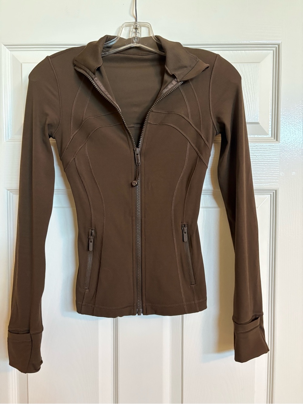 Lululemon Define Brown Zip-Up Jacket Sz 0